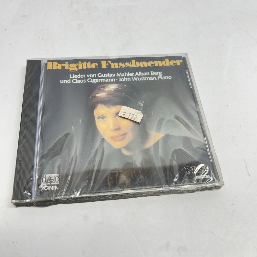 NEW SEALED Brigitte Fassbaender Lieder Mahler Berg Import Acanta CD 1987
